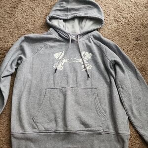 Under Armour Gray Hoodie with Logo